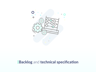 Backlog and Technical Specification Icon app board desktop icon illustration logo specification time watch web website wireframe