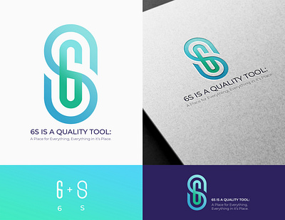 6S Quality Logo Project graphic design logo minimalist pharma typography