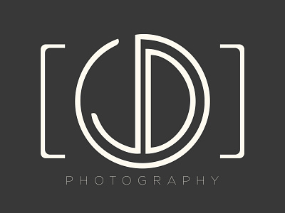 JD Photography Logo branding design graphic design illustration logo minimalist typography vector