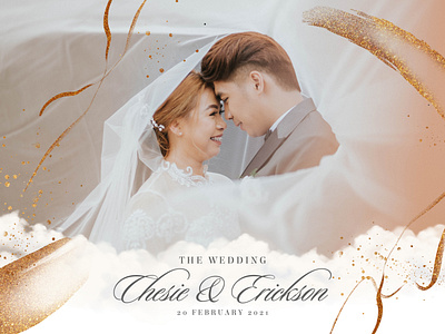 Wedding Invitation for Chesie & Erickson card design graphic design invitation wedding invitation