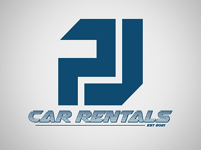PJ Car Rentals Logo