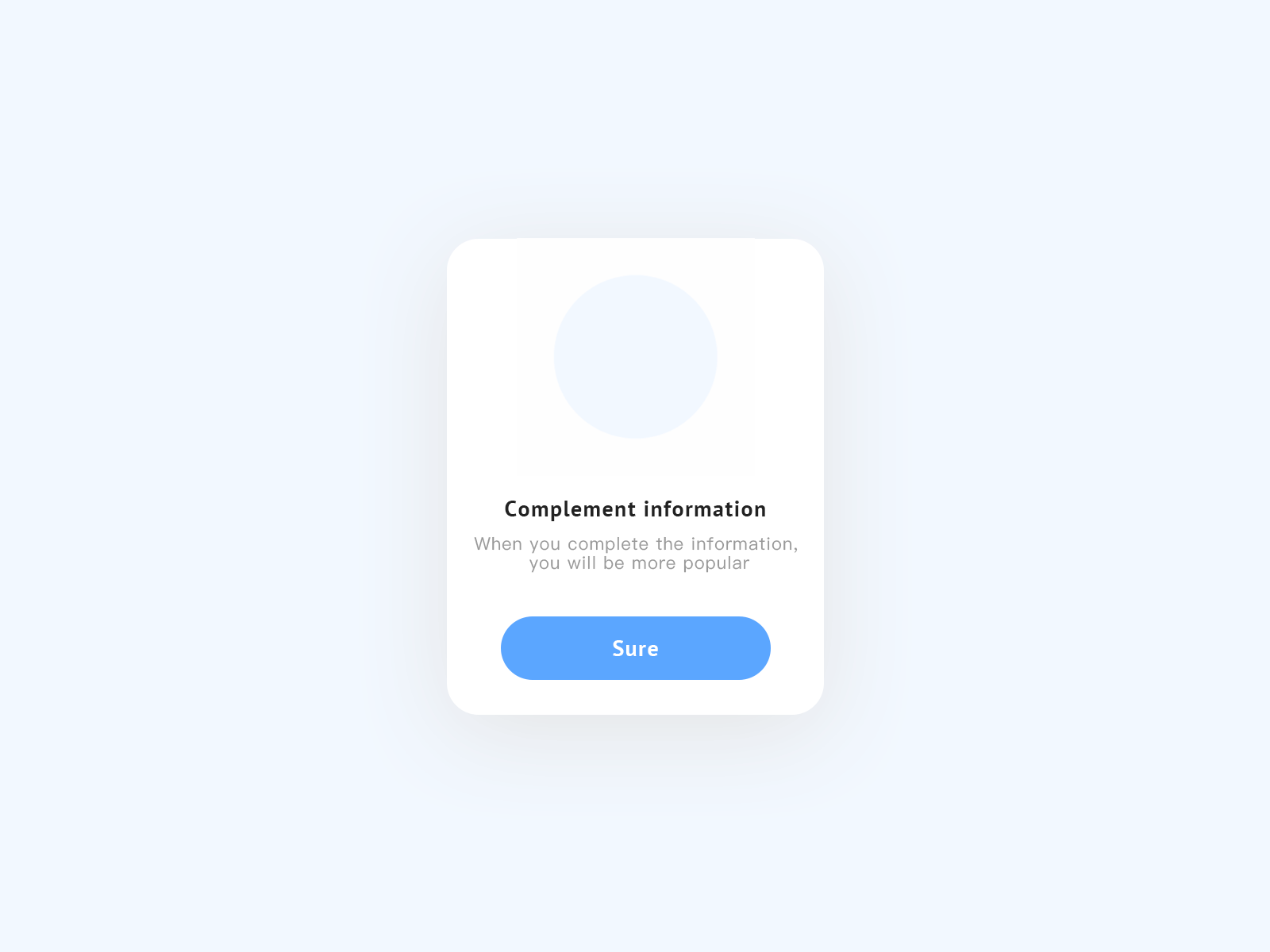 Complement information by Zhang on Dribbble