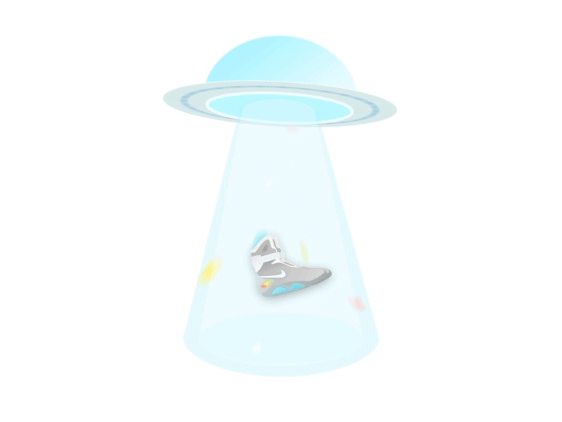 Nike Air Mag after affects air mag animation app error icon ui