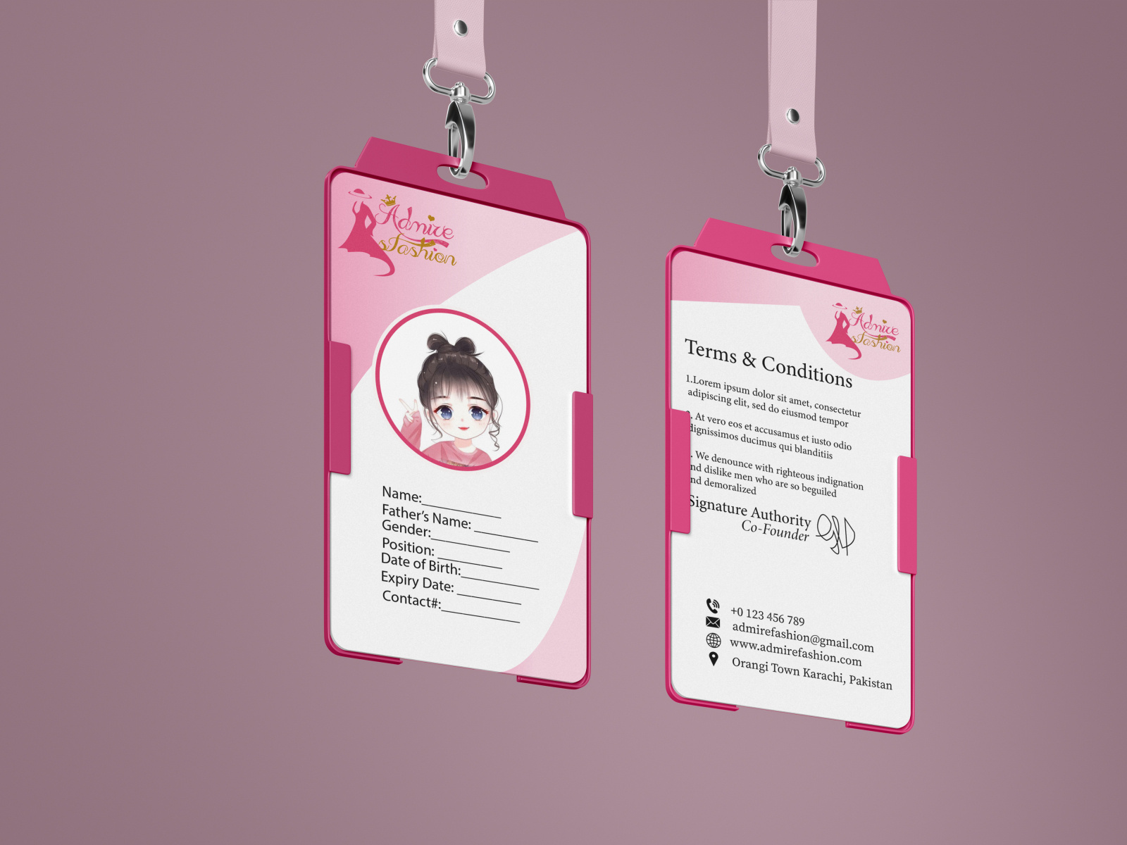 brand id card