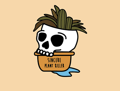 plant killer adobe branding central kansas design enamel enamel pin icon illustration kansas logo