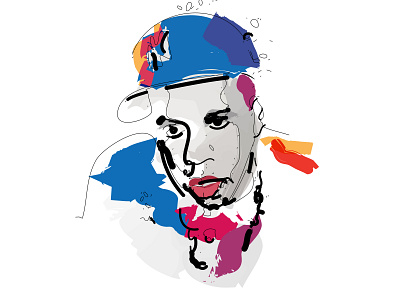 Jay Z abstract abstract artwork adobe illustrator branding design graphic design hip hop illustration modern artwork music rap