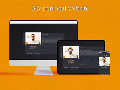 My personal website personal website web design website wordpress www