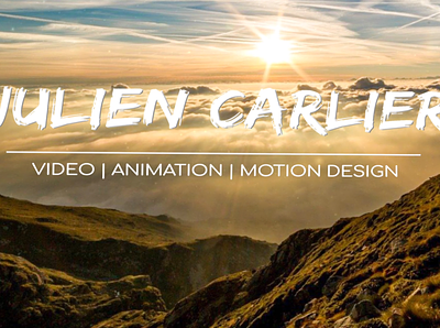 🌄3D Animated Cover Julien Carlier 3d animated picture cameramovements clouds landscape light effects mountain nature picture ray sky sun vfx videoediting visualeffects