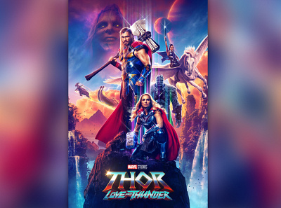 ⚡ Thor: Love and Thunder actors animation armor chris hemsworth color corrections goats hammer horse jane foster lightning marvel mountains movie thor thunderbolt vfx video editing visual effects waterfalls weapon