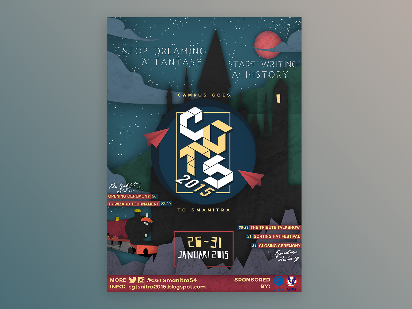 Campus Goes To School 2015 By Niken Ritami On Dribbble