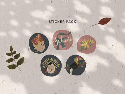 Sulawesi Sticker Pack