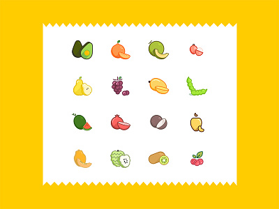 fruit lego、icon 、emoji
