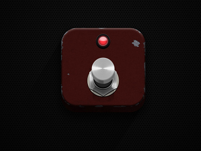 Guitar Pedal Icon app icon gear guitar icon pedal retro