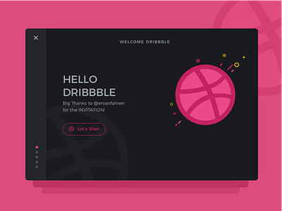 Dribbble First Shot