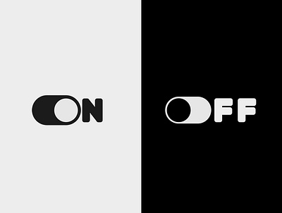 DailyUI015 - Hint: Design an On/Off Switch creative design dailyui design graphicdesign logo minimalist ui ui design uiux ux