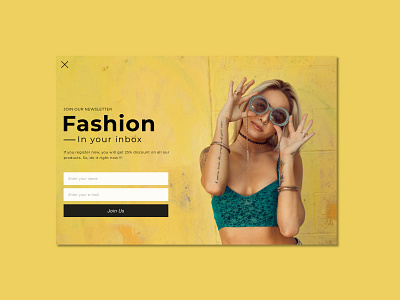 DailyUI016 - Hint: Design a Pop-Up/Overlay.