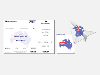 dailyUI024 - Hint: Hint: Design a boarding pass