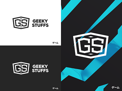 Geeky Stuffs Logo branding graphicdesign logo vector