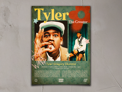 Tyler, The Creator - Poster Design branding cover coverart design graphic design poster poster design
