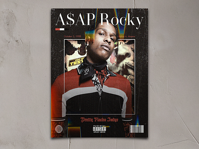 A$AP Rocky - Poster Design branding cover coverart design graphic design poster poster design