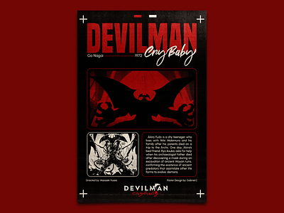 DEVILMAN CRYBABY - SEINEN Poster Design