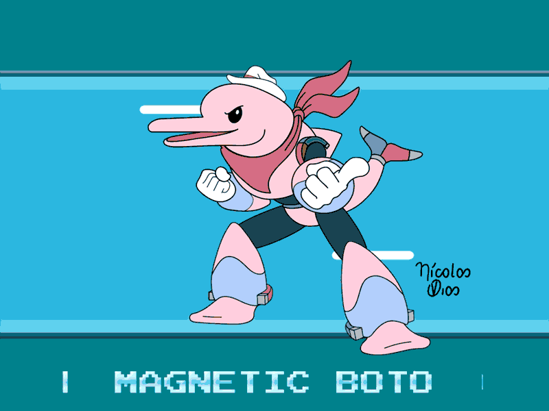 Magnetic Boto - Animated 2d animation character design graphic design illustration motion design motion graphics videogame