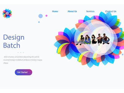 Design Batch color design design batch designers ui vibrant web webdesign