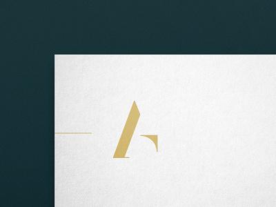 The Avertory _ Logo brand identity branding ci gold green letterhead logo logo design plant studio