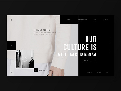 FAZE design ecommerce fashion product concept ui ux web website