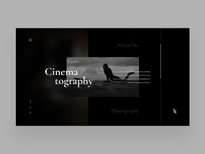 Josh Rowe cinema cinematography design product concept ui uidesign ux uxdesign web website