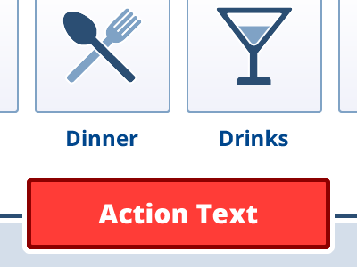 Those Icons I Made - Part 2 call to action coffee dinner drinks fireworks flat form icons martini minimal monochrome movies ui