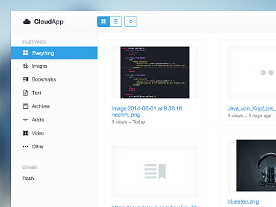 CloudApp - A Better Webclient client cloudapp frontend php ui ux web