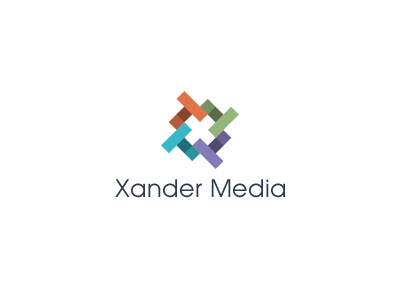 Xander Media Logo logo palette x