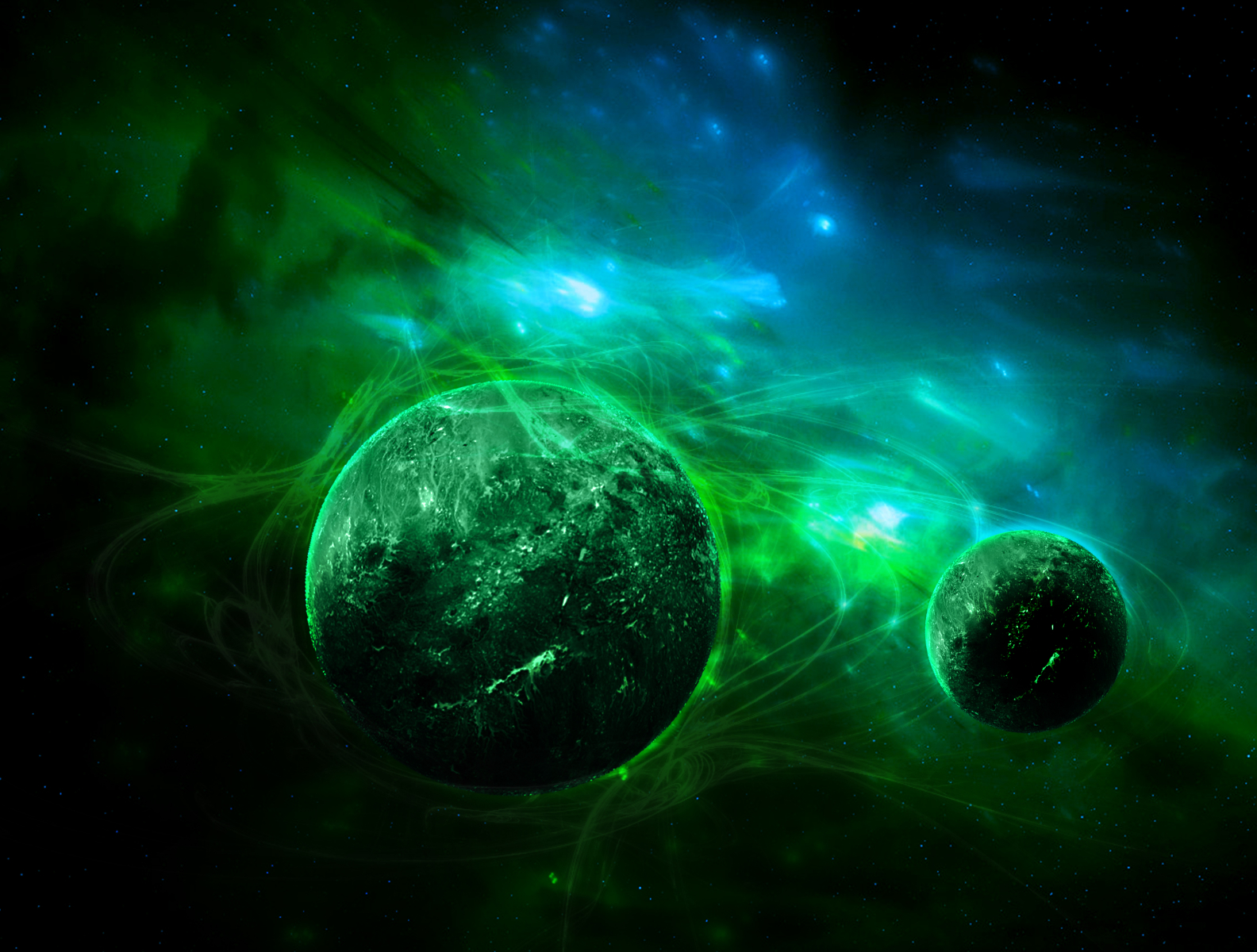 Space Art by Danielle Harvick on Dribbble