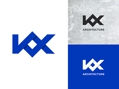 KX Logo Design architecture architecture design architecture logo branding logo logo design logo type logo typography logodesign logotype type logo