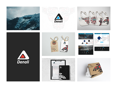 Branding and packaging design for Denali