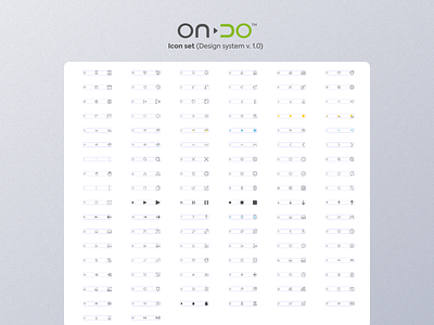 ONDO Icon Set