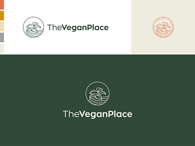 The Vegan Place - logo design