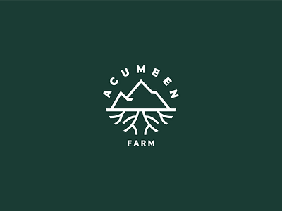 Acumeen farm - logo design