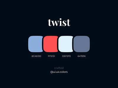 Twist Color Palette