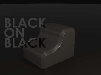 Black 3d black design graphic design illustration keyshot photoshop render