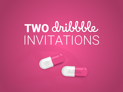 2 Dribbble Invites