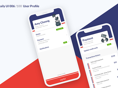 Daily UI 006: User Profile