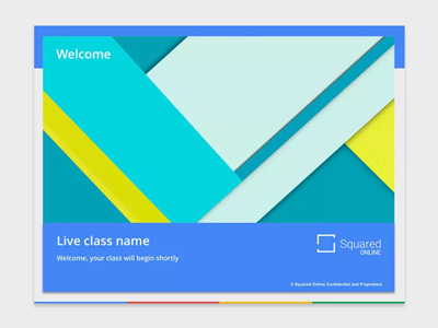 Google Squared Live Class branding google layout material design powerpoint squared squared online ux