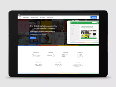 Google Squared Website branding elearning google marketing material design squared squared online digital ui