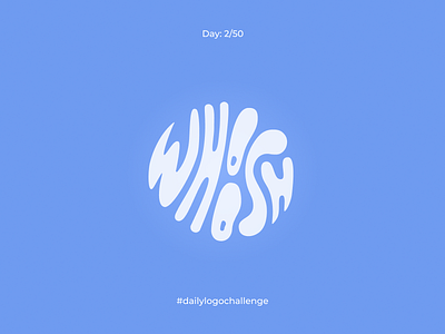 Whoosh Logo | Day 2 air dailylogochallenge ghost hot air balloon logo whimsical whoosh