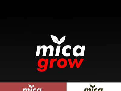 MICA GROW LOGO DESIGN