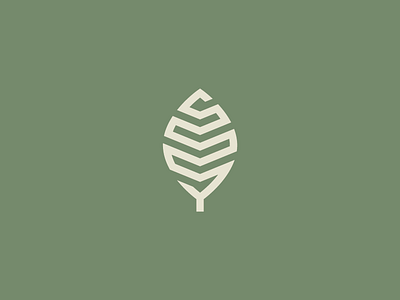 Elm Leaf elm elm leaf icon leaf logo mark