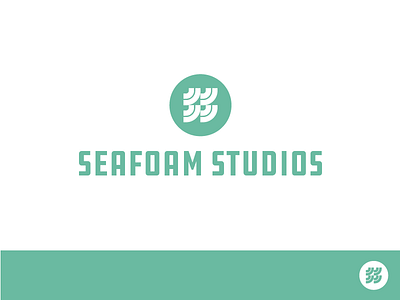 Seafoam Studios audio engineering branding identity logo music recording studio seafoam studio video