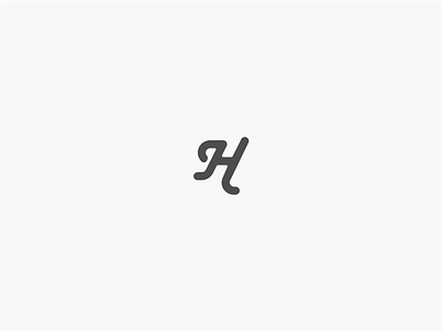 Lonely Little H brand identity branding h icon letter logo mark type